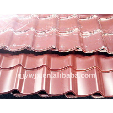 QJ automatic color steel roof tiles making machines